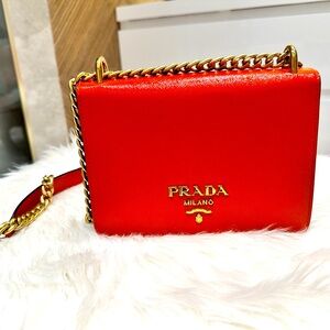 Prada chain shoulder bag
